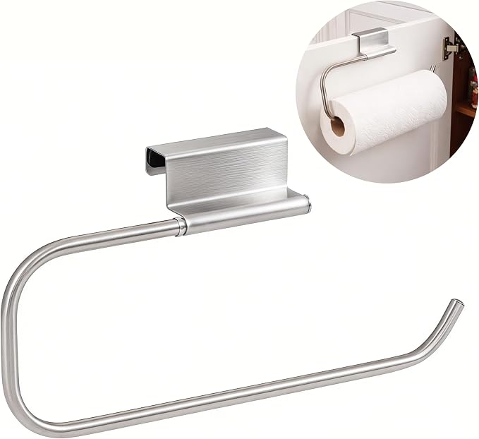 Over Cabinet Door Paper Towel Holder - Image 7