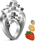 Strawberry Cookie Cutter Fruit Vegetbale Biscuit Cutters by Tmflexe