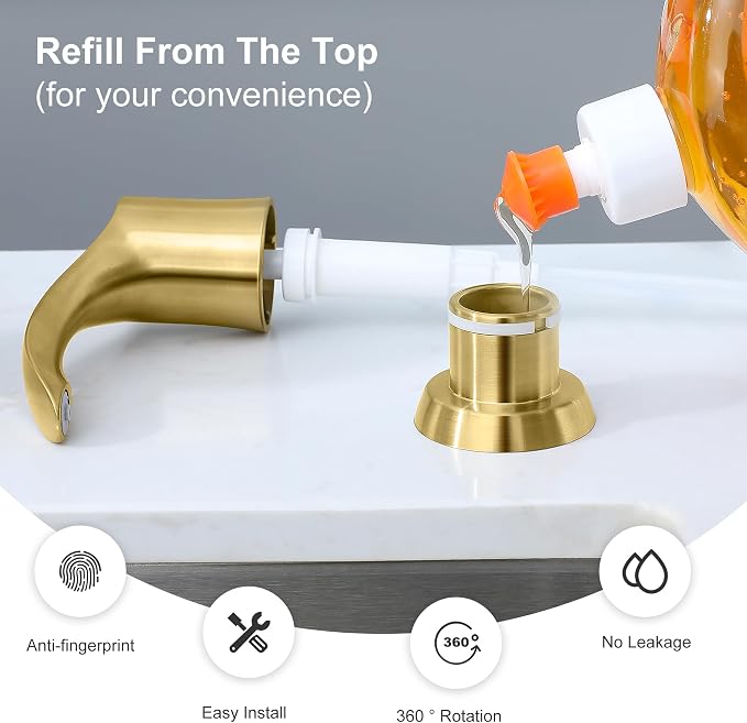 GAGALIFE Kitchen Sink Soap Dispenser - Image 3