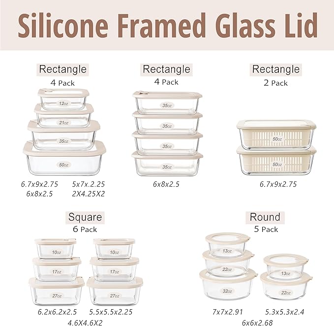 Urban Green Glass Food Storage Containers - Image 4