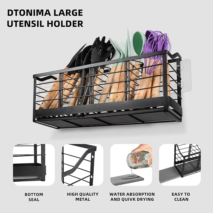 Large Kitchen Utensil Holder - Image 3