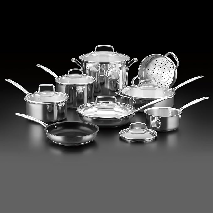 Cuisinart Chef's Classic™ Stainless 14 Piece Set - Image 2