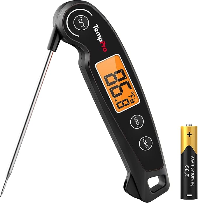 ThermoPro TP605 Instant Read Meat Thermometer by TempPro