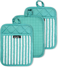 Alselo Silicone Pot Holders Set of 3 Heat Resistant & Non Slip Potholders by Alselo-Enjoyahealthylife