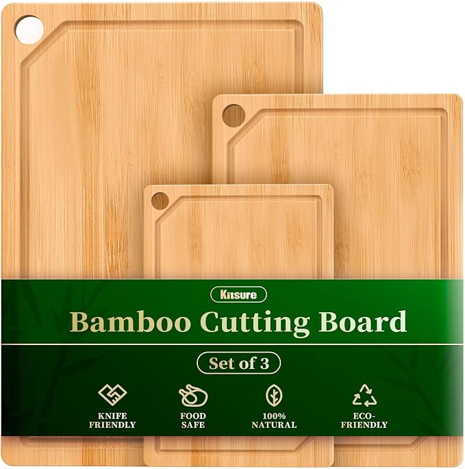 Kitchen Cutting Board Set by Kitsure