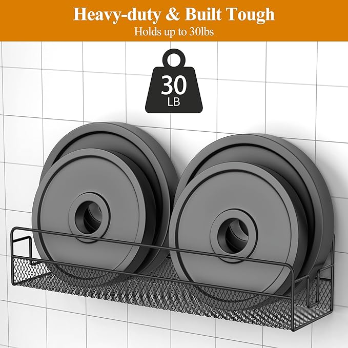 Wall Mounted Spice Rack Organizer, Pantry Door Organizer & Hanging Storage - Image 5