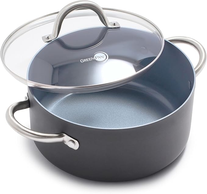 GreenPan Lima 5.2QT Nonstick Stock Pot by GreenPan