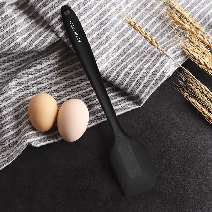 8 Inch Silicone Spatula Set, Food Grade High Temperature and Heat Resistant - Image 6