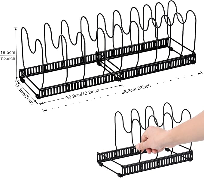 Toplife Pots and Pans Organizer Rack - Image 7