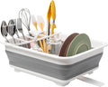 Tiawudi Collapsible Dish Drying Rack, Pop Up Dinnerware Drainer, Portable Plate by Tiawudi
