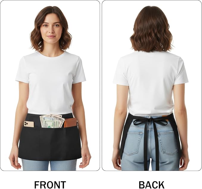 BOHARERS 4 Pack Waitress Apron - Image 2