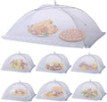 7 Pack Food Covers for Outside Mesh, Food Nets for Outdoors Large Food Covers by TEMOGU