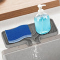 GUUKIN Sponge Holder for Kitchen Sink, Sink Caddy and Soap Tray | 10x4 inch by GUUKIN