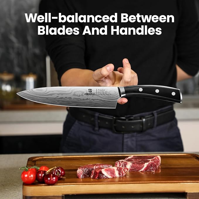 15 PC Magnetic Knife Sets for Kitchen - Image 9