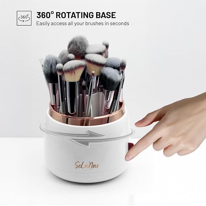 Rotating Makeup Brush Holder - Image 6