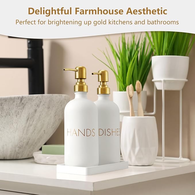 Glass Dish and Hand Soap Dispenser Set - Image 5