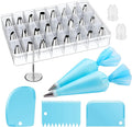 Kootek 32-Piece Piping Bags and Tips Set by Kootek