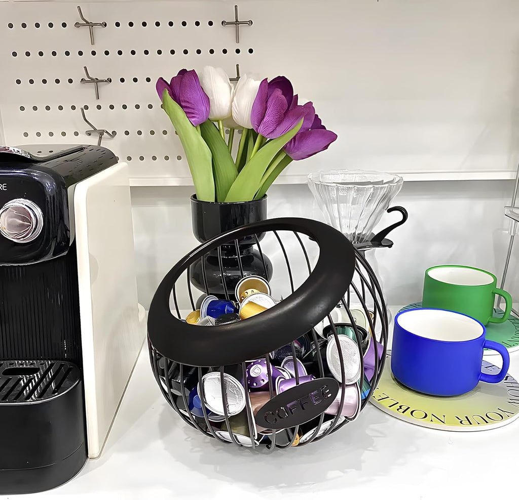 Coffee Pod Holder,K Cup Holders for Counter,Coffee Bar Accessories &
