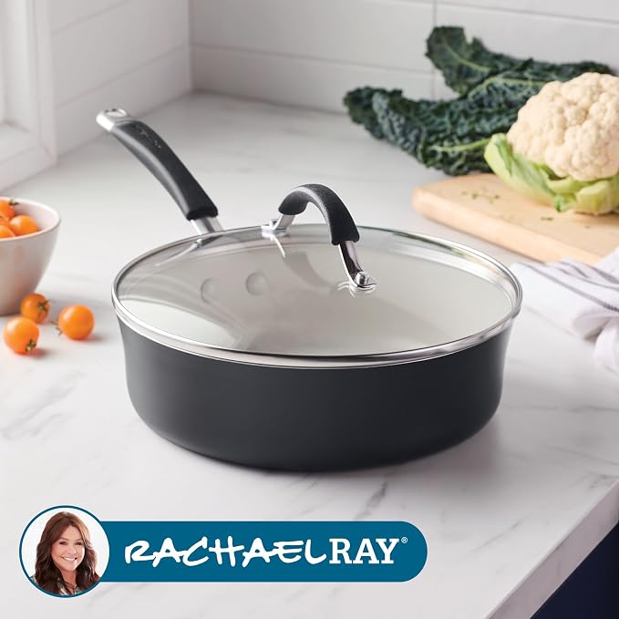 Rachael Ray Cucina Ceramic Nonstick Saute Pan - Image 7