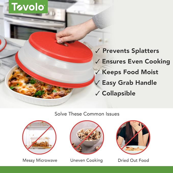 Tovolo Microwave Splatter Cover - Image 3