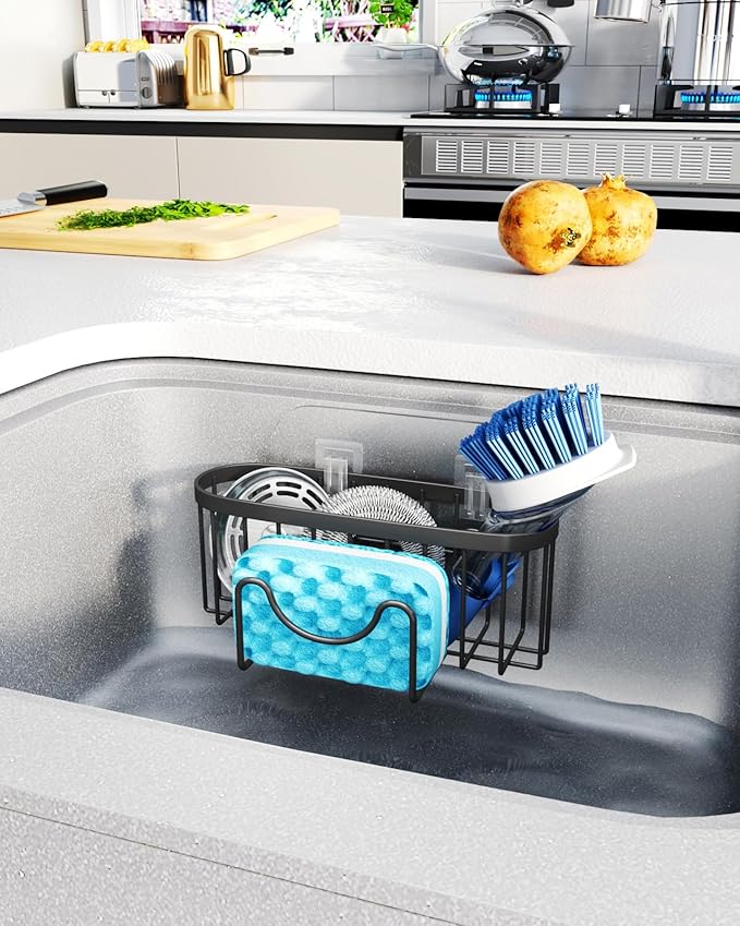 HapiRm Kitchen Sponge Holder for Sink - Image 7