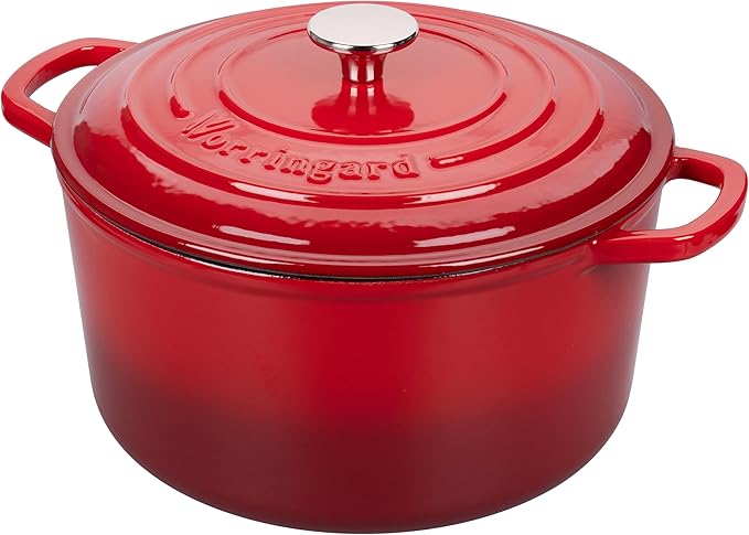 VORRINGARD Enameled Cast Iron Dutch Oven Pot by Unknown