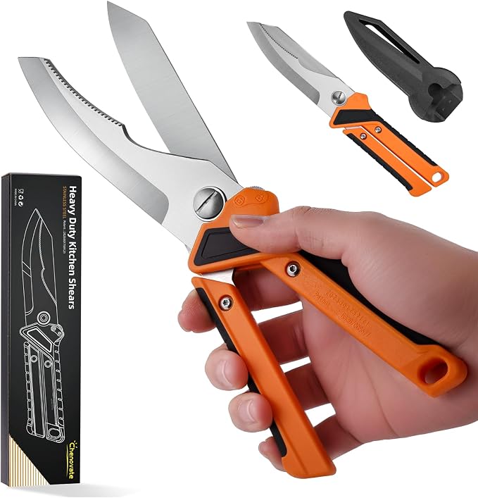 Chenovate® Heavy Duty Kitchen Scissors, Kitchen Shears by Chenovate%E2%80%94InovatetheChange