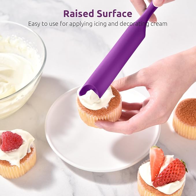 U-Taste Silicone Jar Spatula for Sourdough Starter: Long Skinny Food-Grade Jam - Image 8