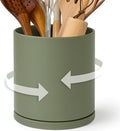 D'vine Dev 360° Rotating Utensil Holder – 7.2" Kitchen Utensil Crock by DvineDevPlanterPotsandStand