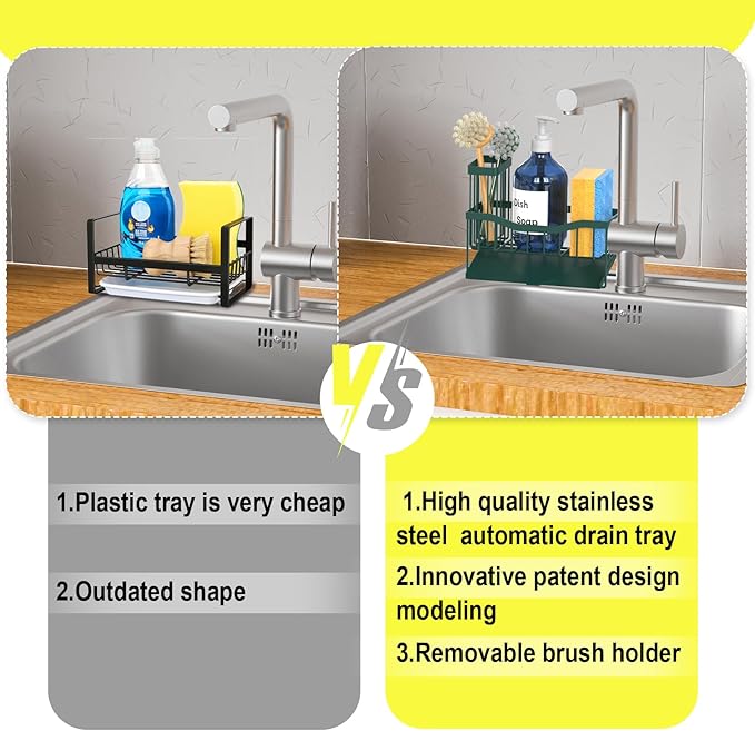 Fssvcd Maifan Sink Caddy Sponge Holder - Image 4