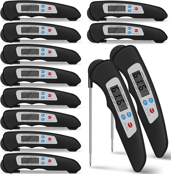 Xuhal 12 Pcs Digital Meat Thermometer by Xuhal