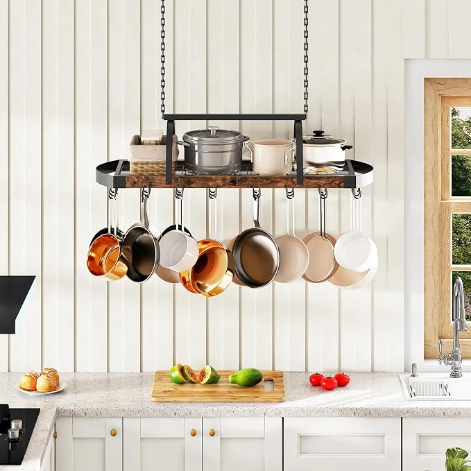 CHOEZON Hanging Pot Rack, Pot Hanger - Image 3