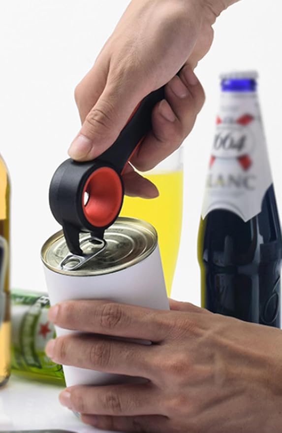 5 In 1 Multi Function Stainless Steel Plastic Can Jar Bottle Open Tighten - Image 3