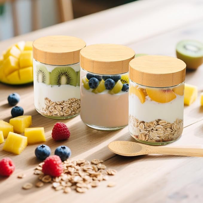 TBWIND 4 Pack 16oz Glass Jars - Image 8