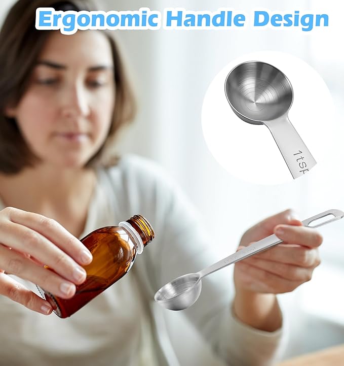 1 Teaspoon Measuring Spoons, Baking and Spices Measurement - Image 4