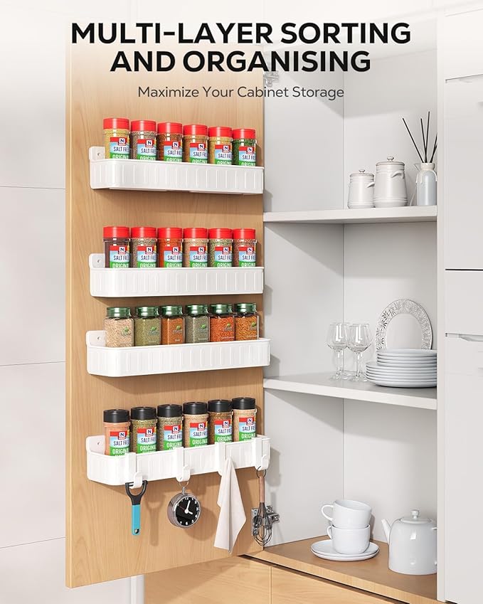 Nieifi Spice Rack Wall Mount, Spice Organizer - Image 3
