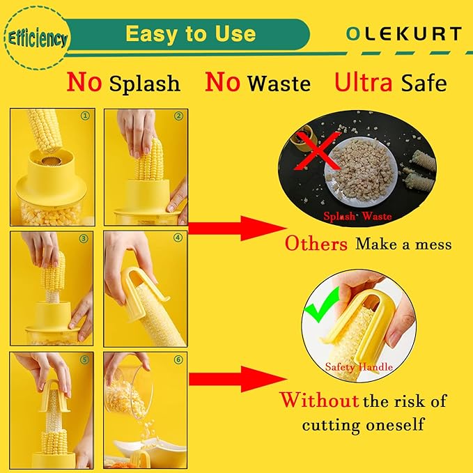 Corn Cob Stripper Tool, Corn Peeler - Image 3