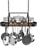 Hanging Pot Rack, 32-Inch Ceiling Pot Rack by Chloraeon