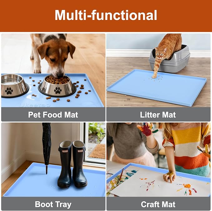 ukeetap Extra Thick Silicone Mat Waterproof - Image 8