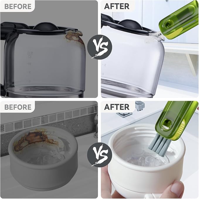 3 in 1 Cup Lid Gap Cleaning Brush Set, Silicone Cup Lid Gap Cleaner, Home - Image 5