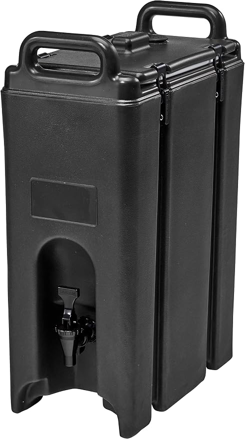 Camtainer 5 Gallon Capacity Black by CambroManufacturing