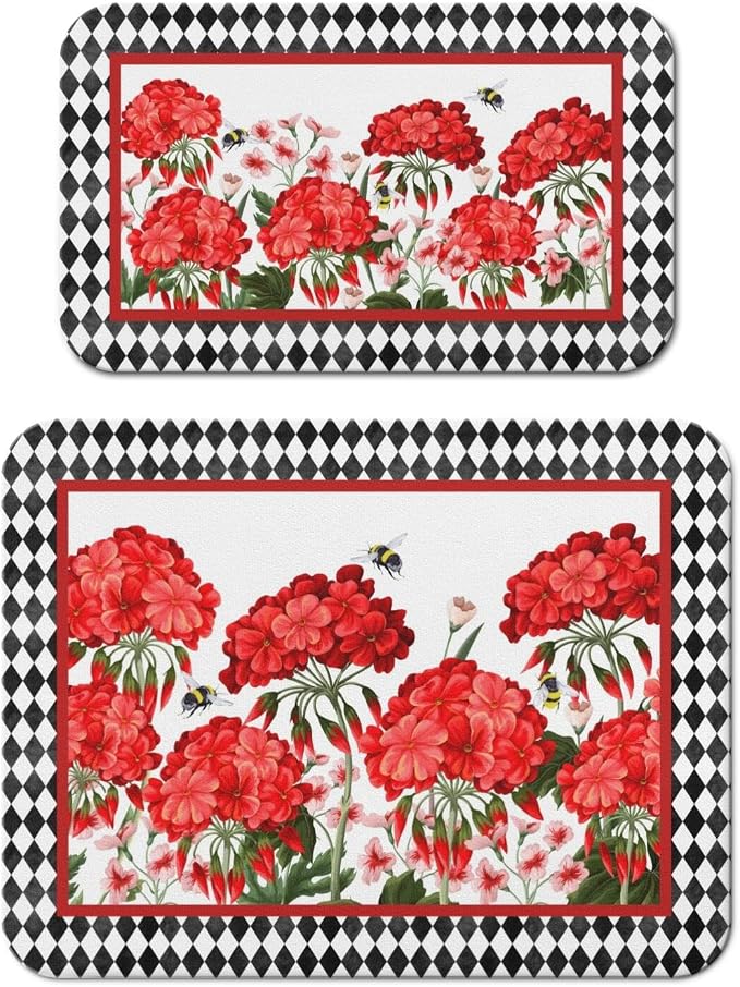 Dish Drying Mat for Kitchen Counter 2 Pack by Unknown