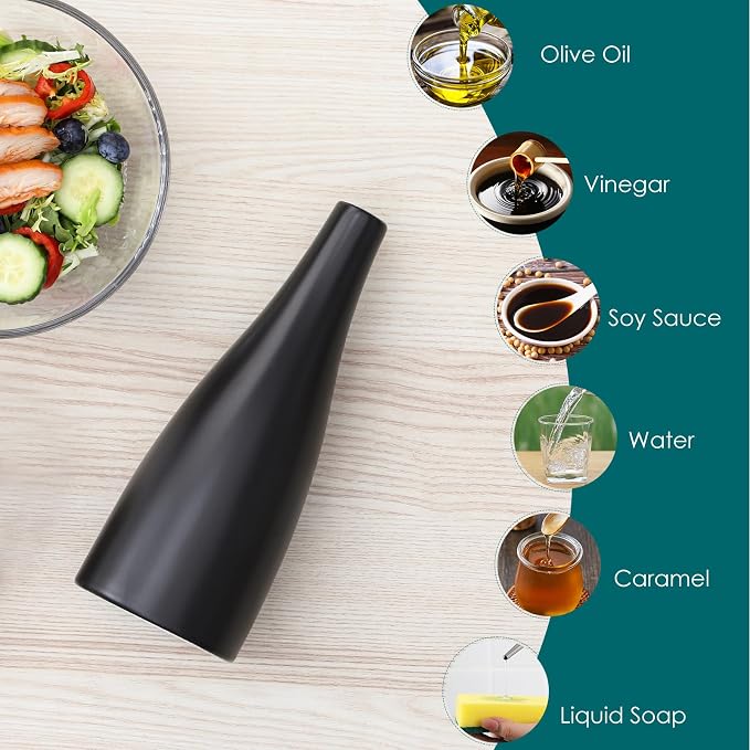 vancasso 16 Oz Ceramic Olive Oil Dispenser Bottle, Bottle Dispenser - Image 7