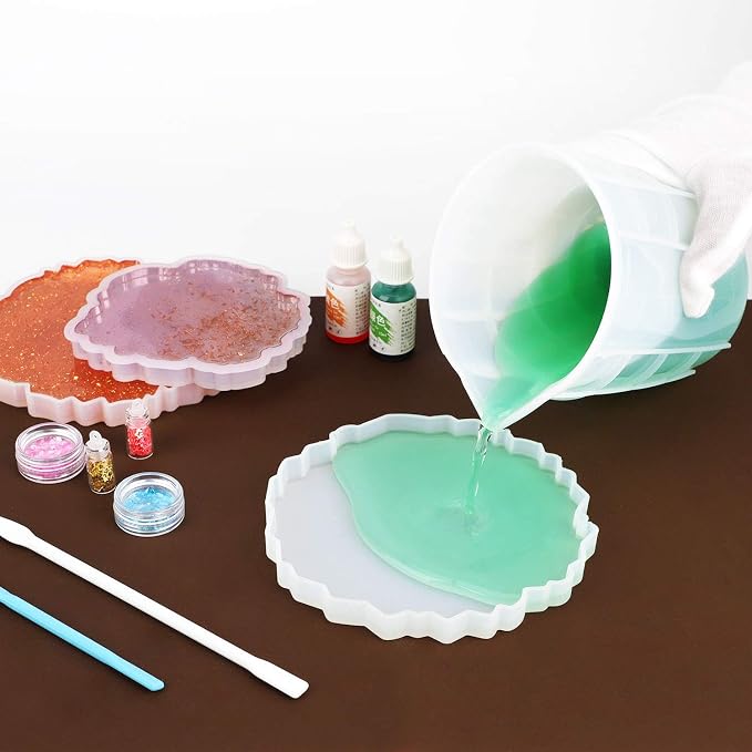Gartful 700ml Extra Large Silicone Measuring Cups, Resin Mixing Cups - Image 4