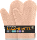 Silicone Oven Mitts, Heat Resistant 2PCS Oven Mitts by Unknown