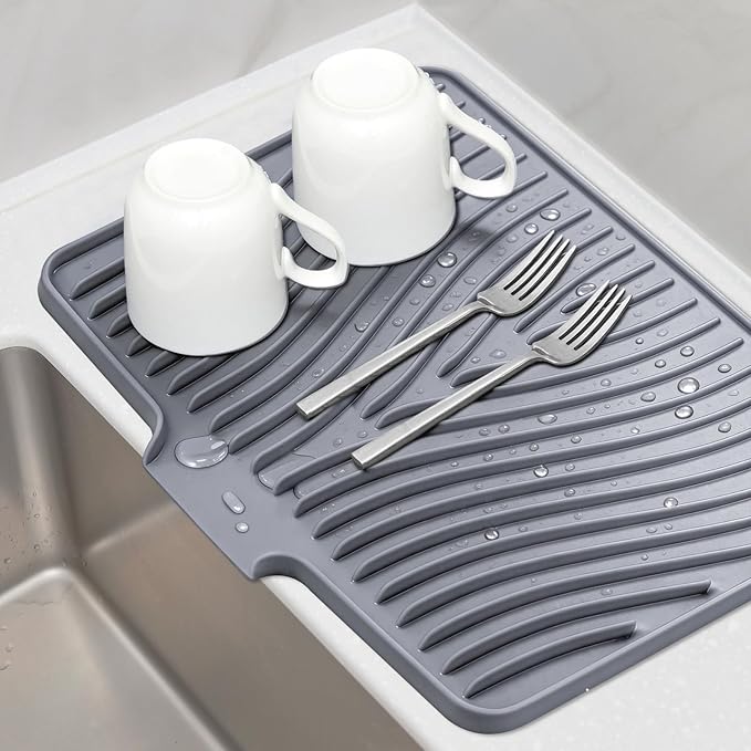TIKNIK Silicone Dish Drying Mat, Stone Drying Mat by TIKNIKHomeOutdoor