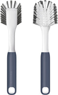 ROSEOK Dish Brush with Built-in Scraper, Kitchen Scrub Brush by ROSEOK