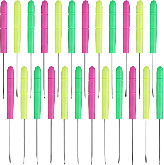 TIESOME 24Pcs Sugar Stir Needle Scriber Needle Biscuit Icing Pin DIY Baking Pin by TIESOME