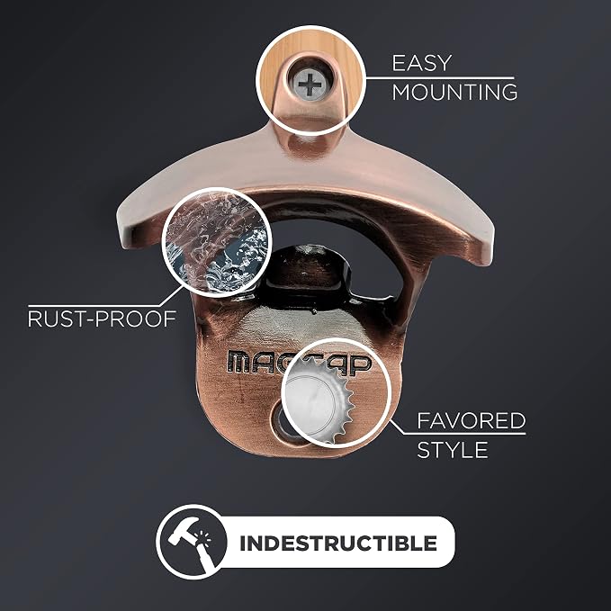 Outdoor Bottle Opener Wall Mounted - Image 3