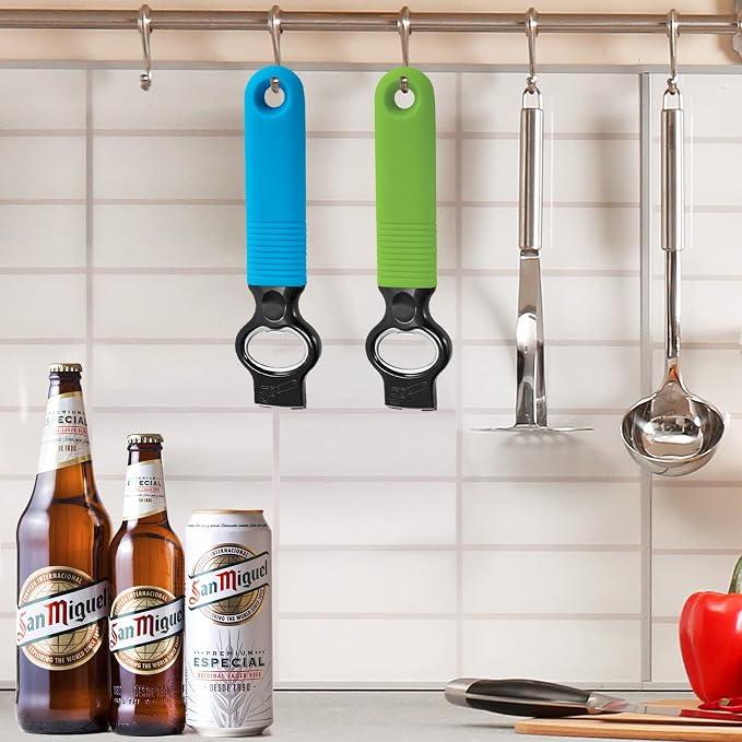 2-Pack Soda Can Opener and Beer Bottle Opener Bartender - Image 4